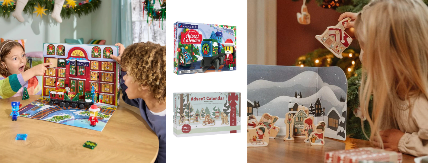 Hravé a stavebnicové kalendáře